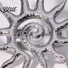 Index Finger Ring Middle Sun Pattern Open Adjustable Fit Women