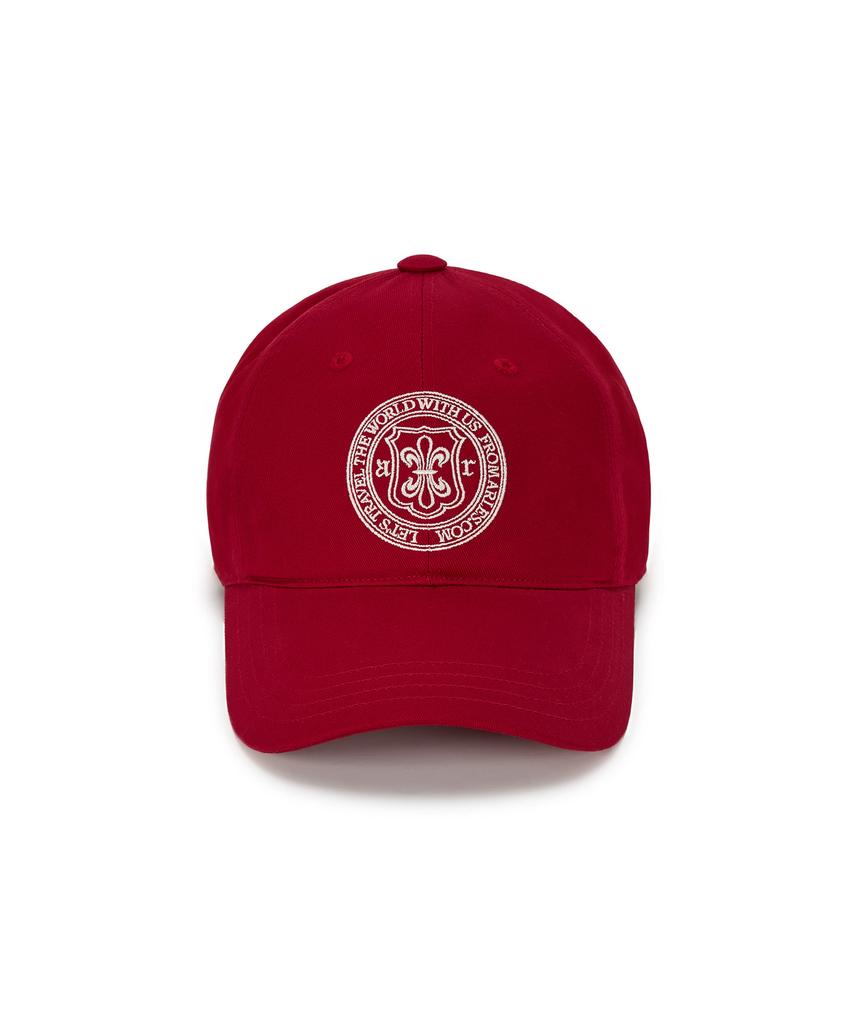 Peulomaleul Signature Logo Ball Cap / Red