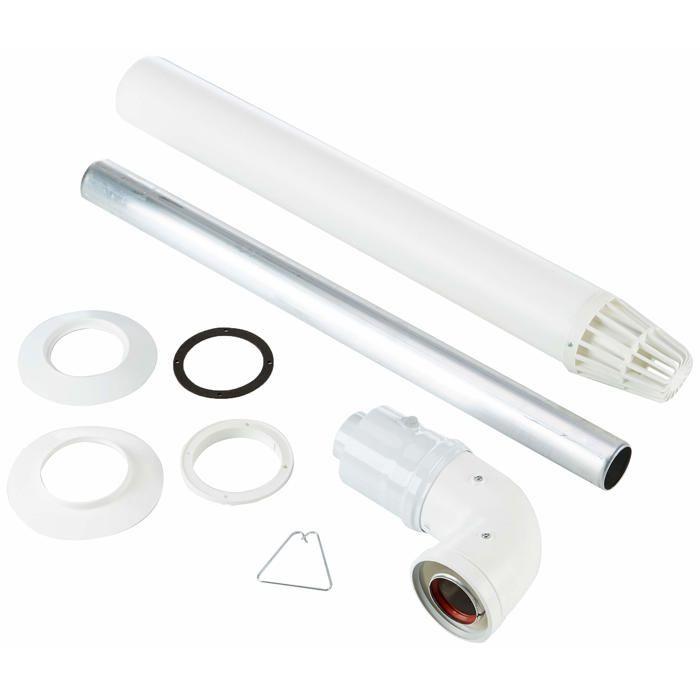 Kit sortie gaz de remplacement - Cointra - Supreme - 19.2x21.2x104.6 cm - 2.26 kg - Accessoire chauffage central