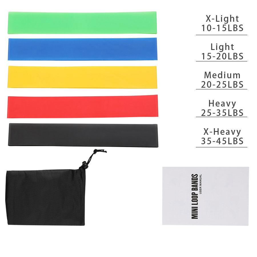 Resistance Bands for Working Out - Workout Band Loop - Exercise Bands  for Toning, Stretching or Physical