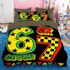 Six Seven Colorful Bedding Set 67 Duvet Cover Pillowcase Cartoon Funny 67 Element Quilt Cover for Children Gift Single Double