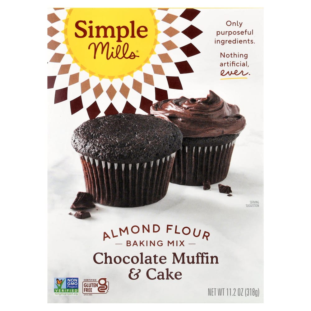 Simple Mills Almond Flour Baking Mix Chocolate Muffin & Cake 318g (11.2 oz)