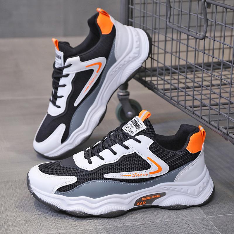 Mesh Atmungsaktive Männer Turnschuhe Casual Mode Jogging Trainer Neue Komfort Plattform Sport Laufschuhe Mann Tenis Masculino