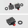 1PCS Circuit Breaker Overload Protector Switch With Protective Waterproof Cover Fuse 15A Overload Protection Button Tool Parts
