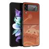 For Samsung Galaxy Z Flip 3 4 5 Hard Black Folding PC Phone Case Genshin Impact Logo For Samsung Z Flip3 Cover Protect Shell