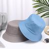 Summer Cotton Outdoor Sunscreen Sun Caps Candy Color Bucket Hat Fisherman Cap