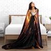 Mysterious Illuminati Design for all seasons blanket lunch break throw gift