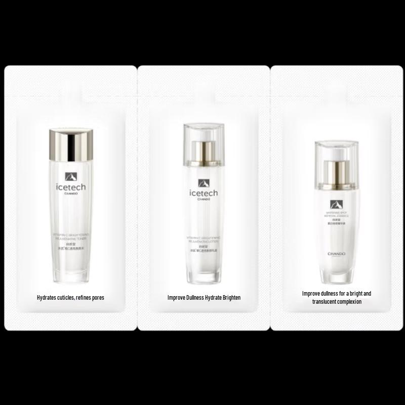 CHANDO Ice Muscle Vitamin C Brightening Skincare Trial Set