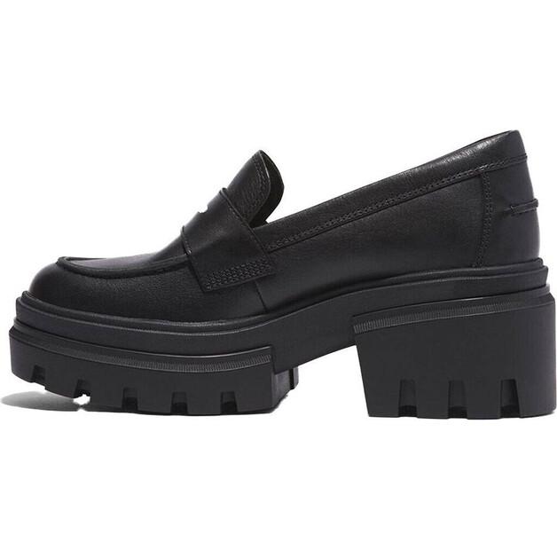 Женские слипоны Timberland Everleigh loafer schuh чёрные EU 41 15400₽