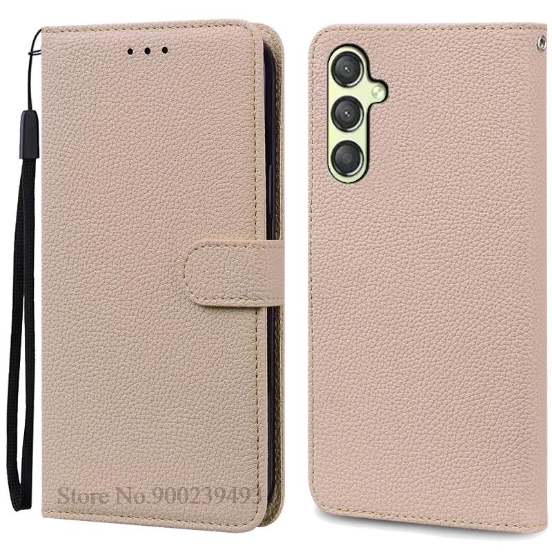 Για Samsung Galaxy A25 Θήκη Μαλακή Σιλικόνη Δερμάτινη Αναδιπλούμενη Θήκη Για Samsung A25 5G SM-A256B/DS Κάλυμμα Βιβλίο Πορτοφόλι Coque Θήκες Τηλεφώνου
