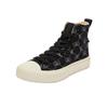 Kappa All Over Print Casual High Top Canvas Shoes Unisex Sneakers Black K0CY5VS14-990