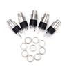 5PCS PJ392 3.5mm Stereo Female Sockect Jack 3.5 Audio Headphone Connector Silver
