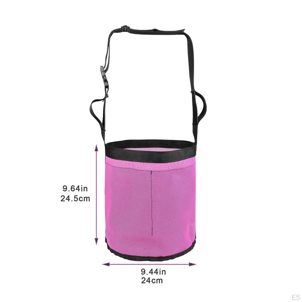 Verstellbarer Netzbeutel Futterbeutel zum Füttern von Getreide