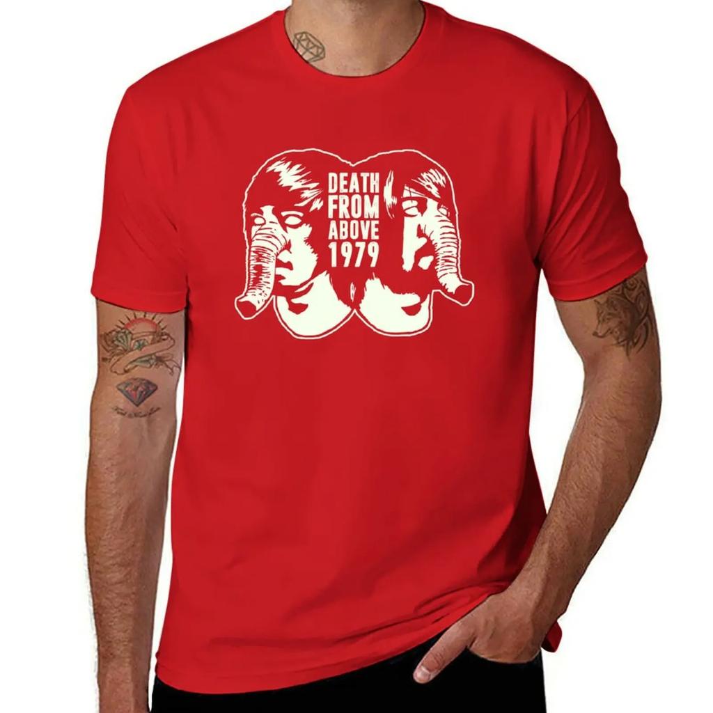 DEATH FROM ABOVE T-Shirt plus size clothes Aesthetic clothing clothing for men