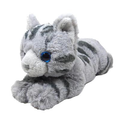 SUN LEMON Lap Cat Plush Toy, Small, Gray