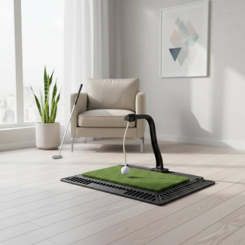 Putting Swing Training Mat Long-Lasting Sports Gear Portable Design for Indoor