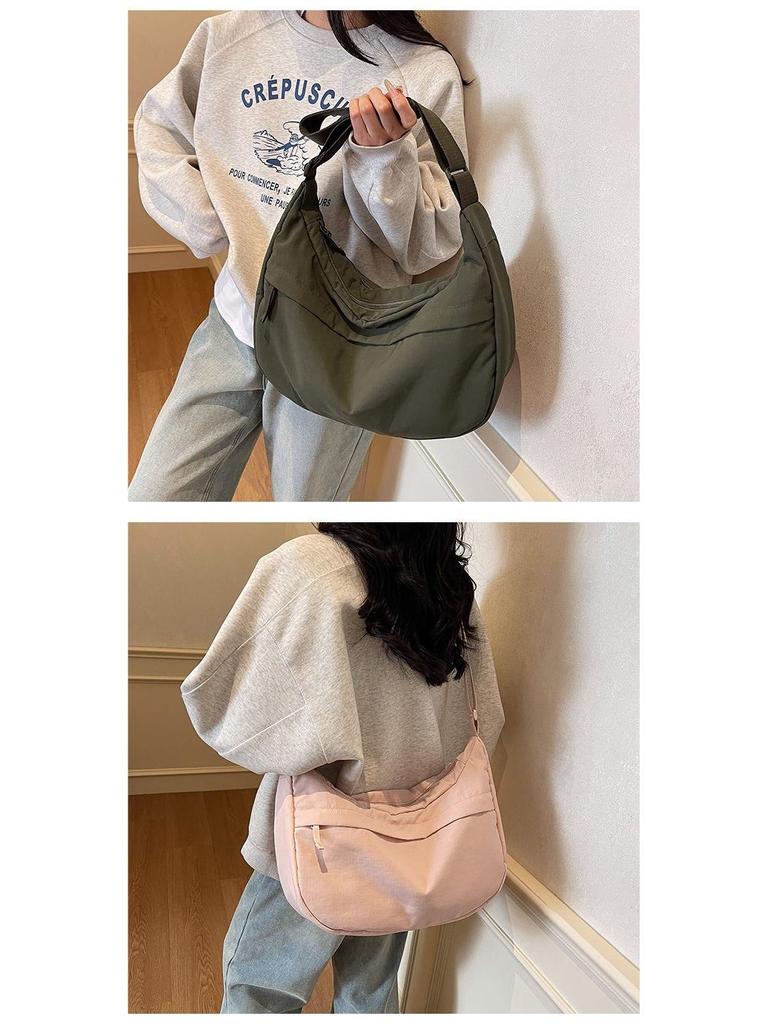 Nylon Sporttasche mit großem Fassungsvermögen und geringem Gewicht - Damen vielseitige wasserdichte Umhängetasche 2025