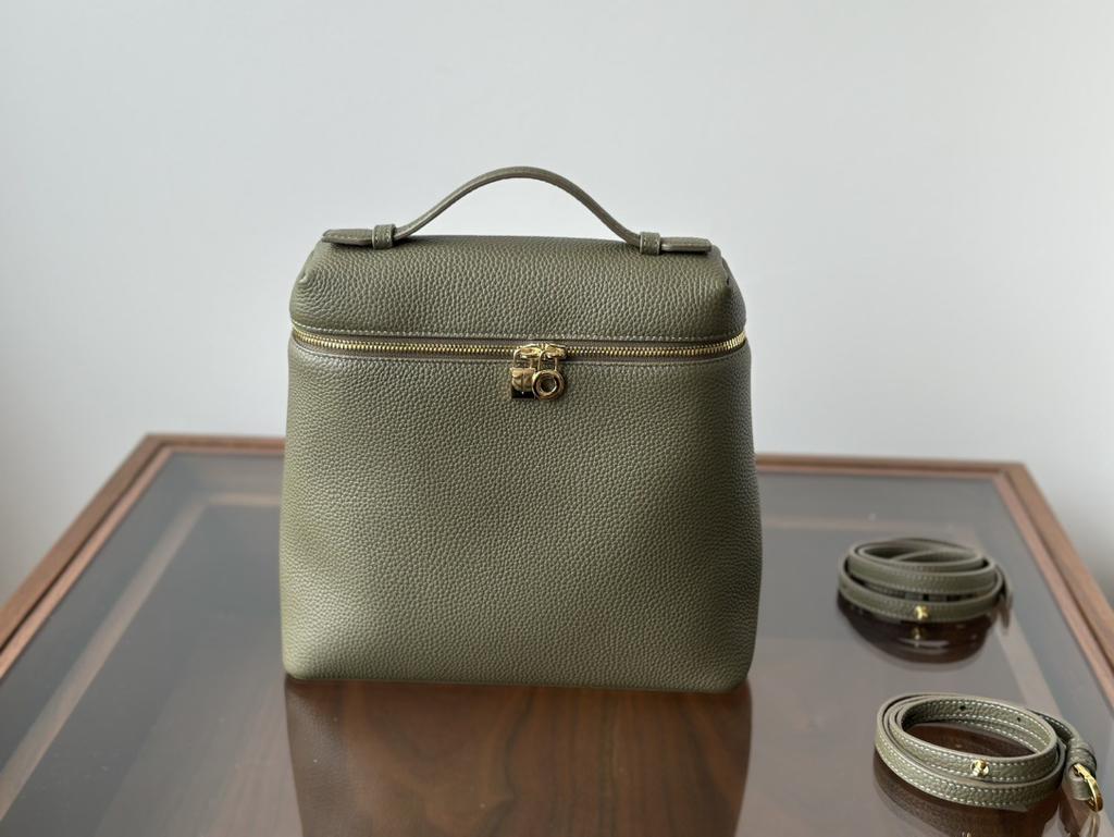LP23 Simple Fashion Casual Single/Double Shoulder Bag Large Capacity Handbag Genuine Leather Womens Bag