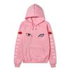 Unisex Naruto Sharingan Rinnegan Eyes Fleece Hoodie, Akatsuki Anime Graphic Pullover Long Sleeve Sweatshirt