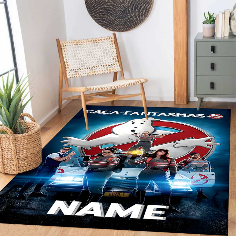 Warner Bros. Works (57) Customize Your Name Rug, Office Chair Cushion, Home Bedroom Living Room Gift.
