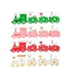 Plastic Train Christmas Ornament Merry Christmas Decoration For Home 2025 Xmas Gifts Noel Natal Navidad Happy New Year 2025