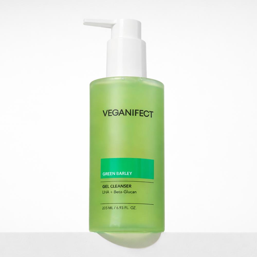 Veganifect. Veganifect Green Barley Raha Gel Cleanser 205ml (+20g)