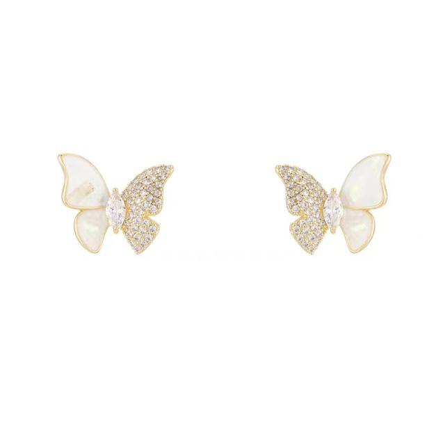 S925 Silver Needle Pearl Stud Earrings for Women
