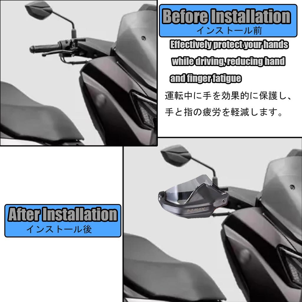 HUANGCJCJ For N Max NMAX 160 NMAX 155 NMAX 125 2025 Motorcycle Hand Guard