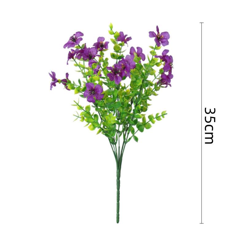 Fake Flowers Outdoor UV Resistant Faux Plants For Outside Yard Wedding Indoor Home Kitchen Farmhouse Decor Artificial Plants