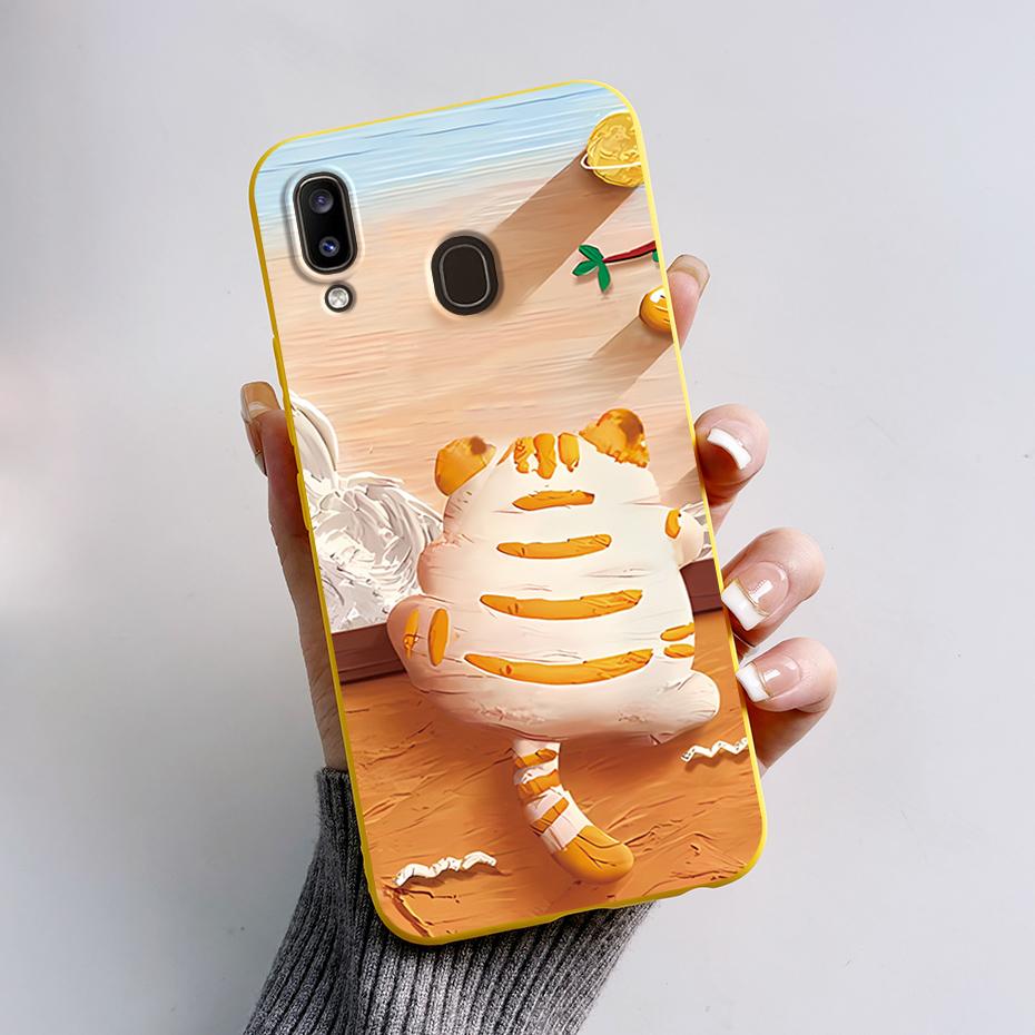 Case For Samsung Galaxy A20 A20e A20s Case Stylish Painted Soft TPU Phone Case For Samsung A20 A 20 20s 20e A205 A202 A207 Cover