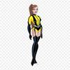 Cartoon Saitama One Punch Man Iron On Heat Transfer Printing Vinyl Patches Sticker for Clothes DIY Appliques Washable Patches