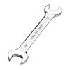 Dual Open-End Wrench Set 12-14-17: Double-Ended Large & Small Spanner Tool.