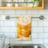 Toast Dessert Cute Print Towel, Quick Dry Absorbent Hand Towel for Bathroom