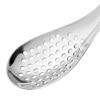 Convenient Colander Soft Hold Stainless Steel Multifunctional Portable Caviar Scoop Spoon for Kitchen