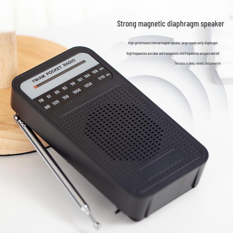 Popular In-Stock Portable Radio with Clear Sound for Easy Listening