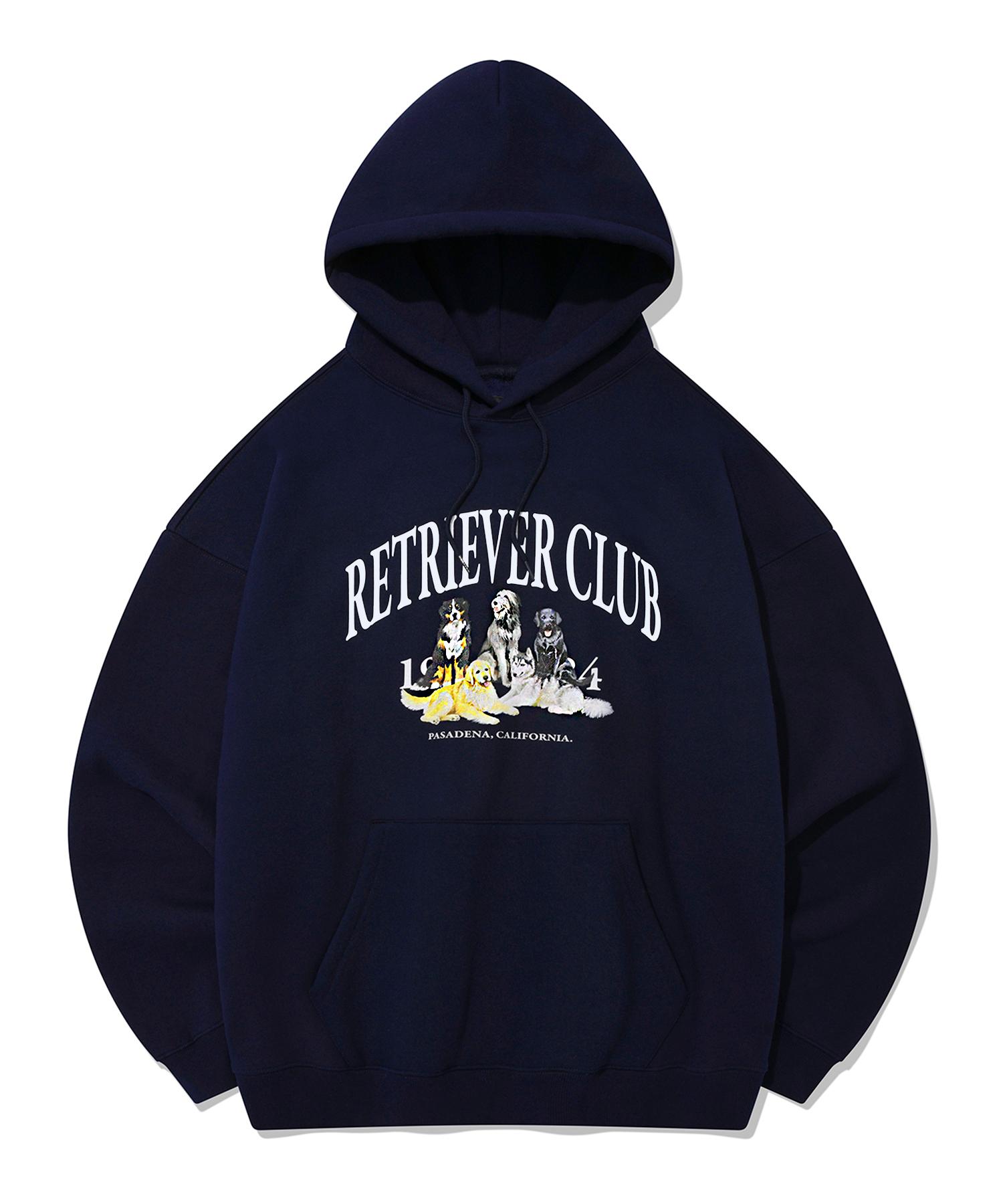 Retriever Club Retriever Friends Hoodie [Navy] Navy/L (Brushed)