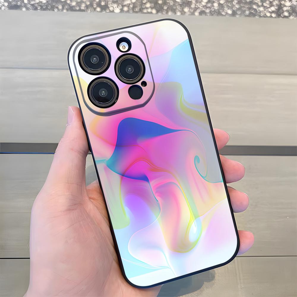 Abstract Art Phone Case For IPhone 18 Pro Max 17 Pro 16 15 14 Plus 12 13 11 Shockproof Soft Cover