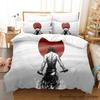 Samurai Anime Bedding Set Single Twin Full Queen King Size Duvet Cover Sets for Adult Kid Bedroom