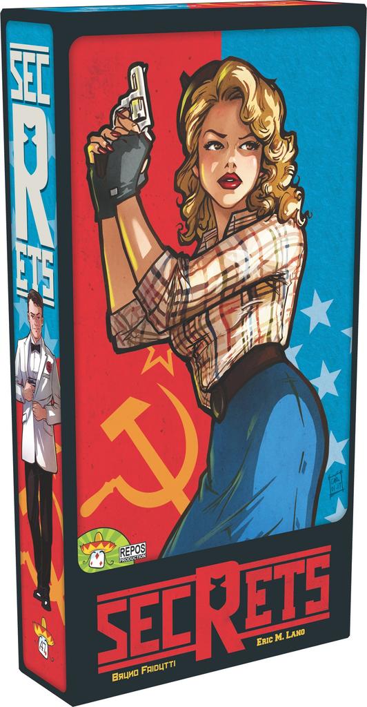 Repos Production Hobby Japan Spy War Multilingual Edition 30 Ages Board Game Secret US-Soviet (4-8 Players, Minutes, 10+)