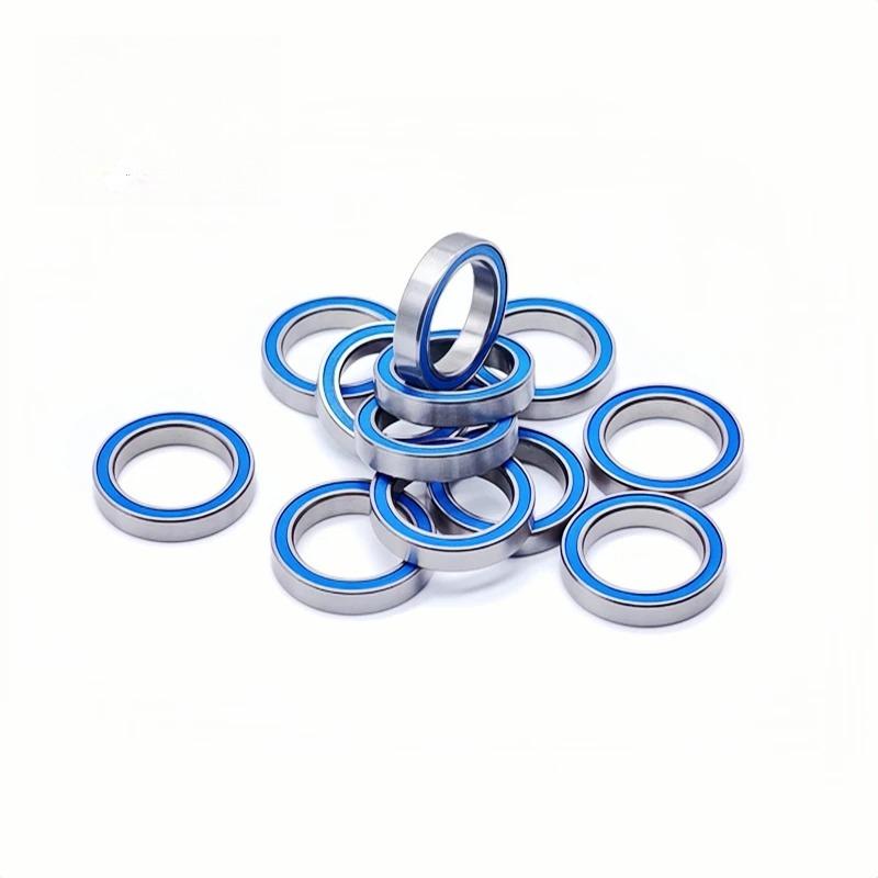 6702RS Bearing ABEC-7 (10PCS) 15x21x4 mm Thin Section 6702-2RS Ball Bearings 61702 RS 6702 2RS With Blue Sealed