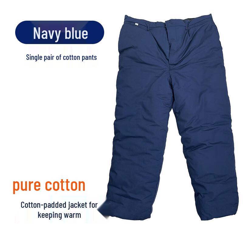 Xinan Shi Navy Blue Padded Workwear XL