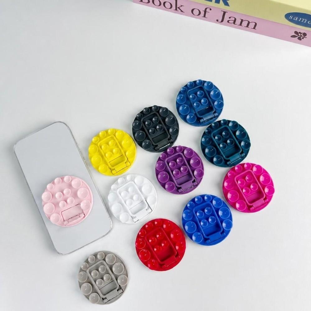 Foldable Suction Pad Phone Stand Silicone Phone Mount Smartphone Accessory