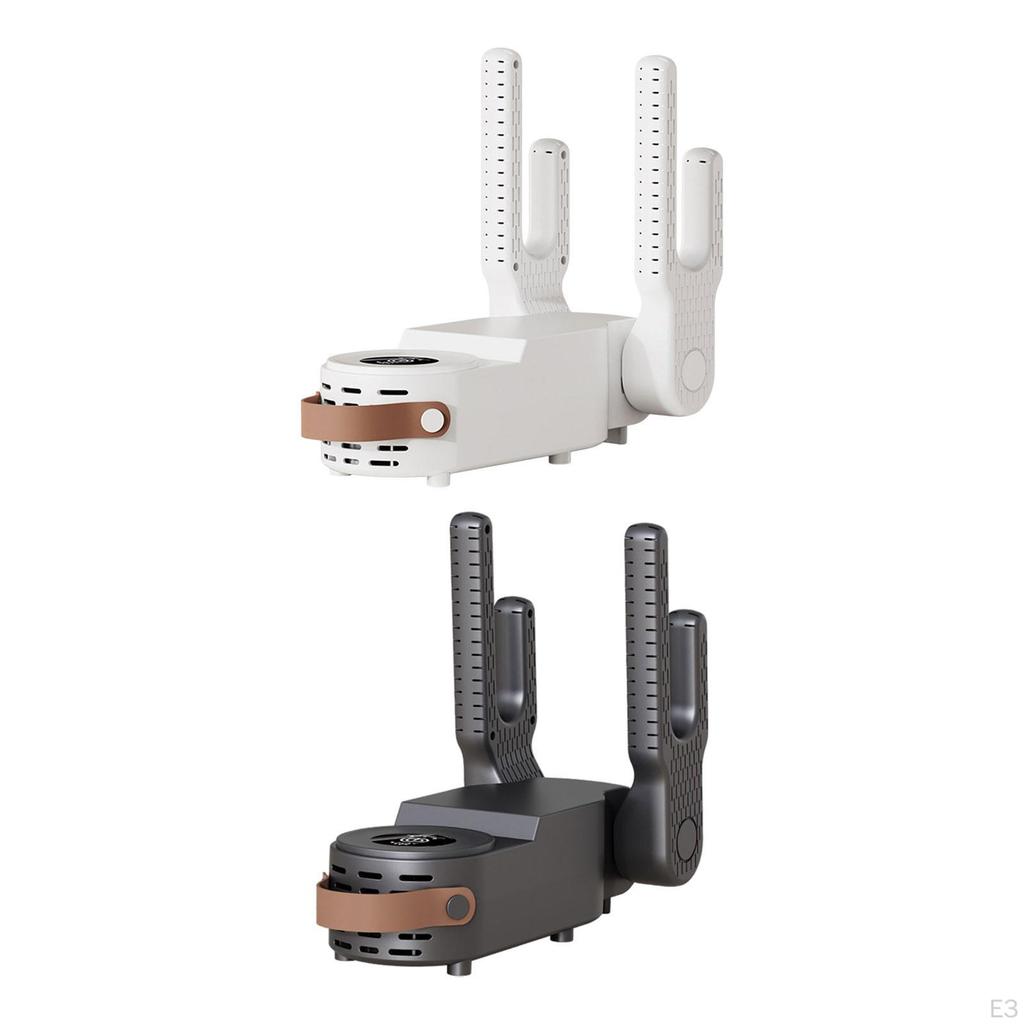 Boot Dryer Electric Shoes Intelligent Timer Warmer Foldable for Winter Hotel Travel Dormitory