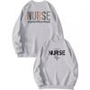 European Front & Back Print Nurse Inspire Love Heal Women's Versatile Hoodie