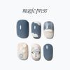 Magic Press Mellow Snow (Regular Round)