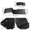 Motorcycle Rear Suspension Linkage Guard Cover for Yamaha Tenere 700 XTZ700 2019-2024 Tenere 700 Skid Plate Extension