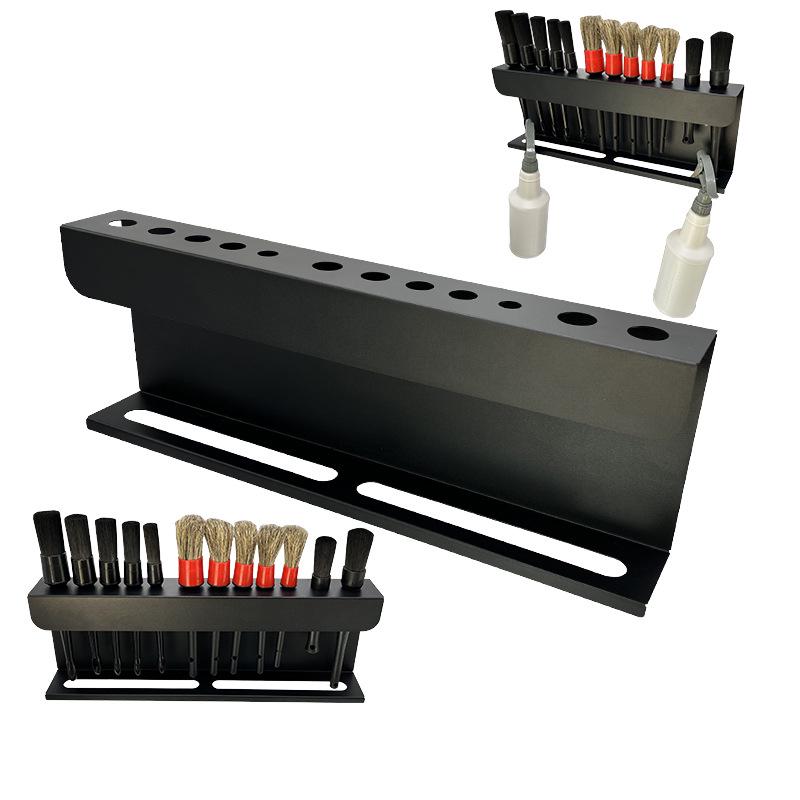2-in-1 Car Detail & Spray Bottle Holder - Garage Tool Storage Rack