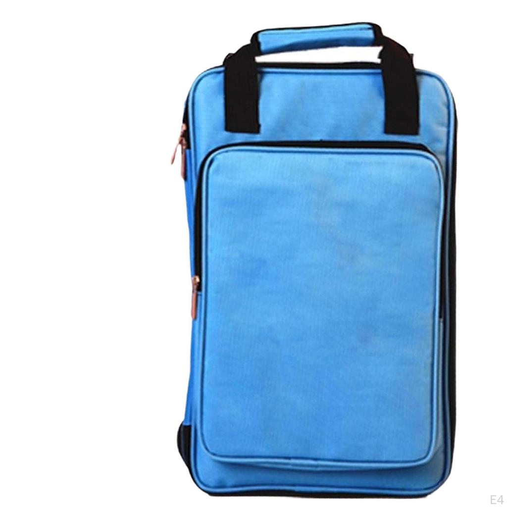 Drum Sticks Bag Drumstick Holder Portable with Handles Large Capacity Oxford Cloth