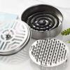 Mosquitoes Coil Holder Tray Frame Stainless Steel Round Rack Plate For Spirals Incense Insect Repellent