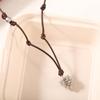 Korean Pine Cone Pendant Necklace: Adjustable, High-End, Versatile Sweater Chain for Women